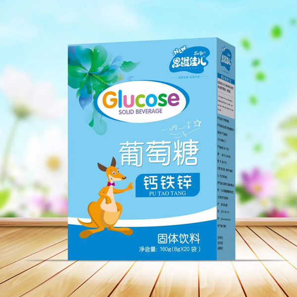   恩溢佳兒鈣鐵鋅葡萄糖 盒裝