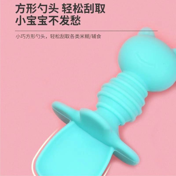  盟寶新款硅膠叉勺組合6