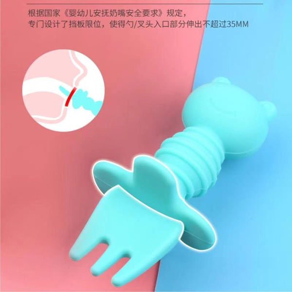  盟寶新款硅膠叉勺組合7
