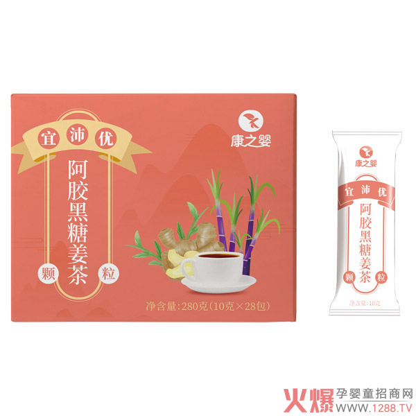 和治药业康之婴宜沛优阿胶黑糖姜茶颗粒1.jpg