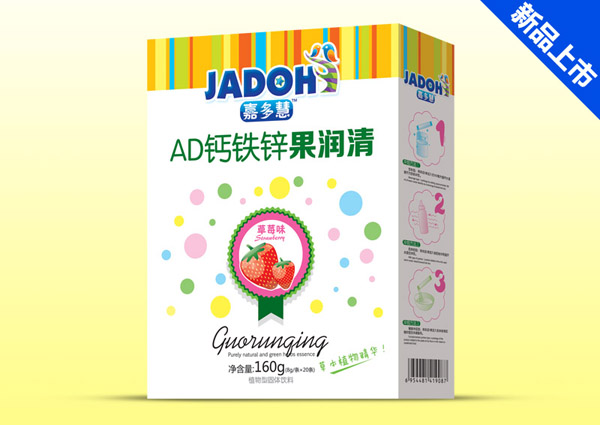 嘉多慧AD钙铁锌-果润清(盒)