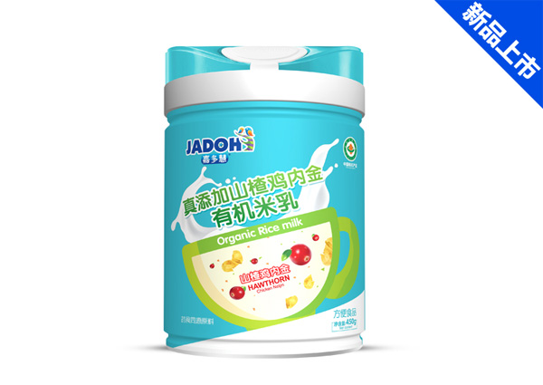  嘉多慧真添加蔬菜有机米乳-山楂鸡内金