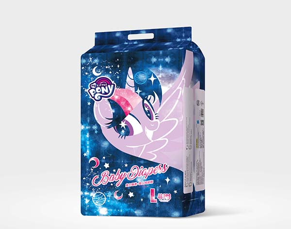  小馬寶莉魔力臻柔嬰兒紙尿褲L48