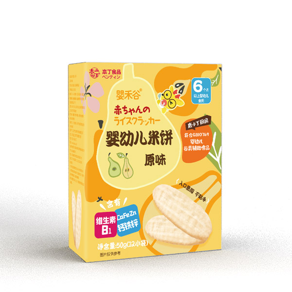  嬰禾谷嬰幼兒米餅-原味