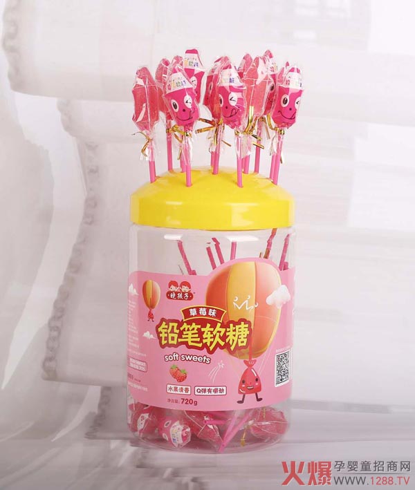 曉孩子鉛筆軟糖-草莓味.jpg 曉孩子鉛筆軟糖-草莓味.jpg