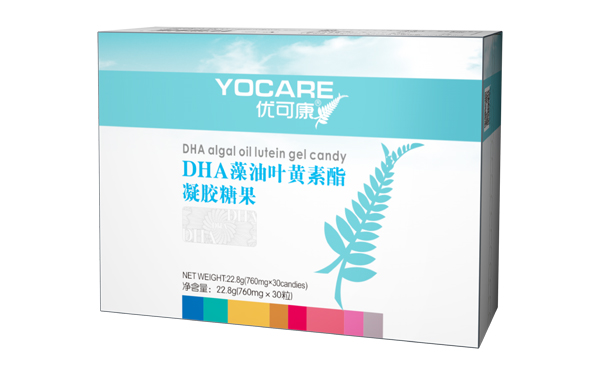  優(yōu)可康DHA藻油葉黃素酯凝膠糖果