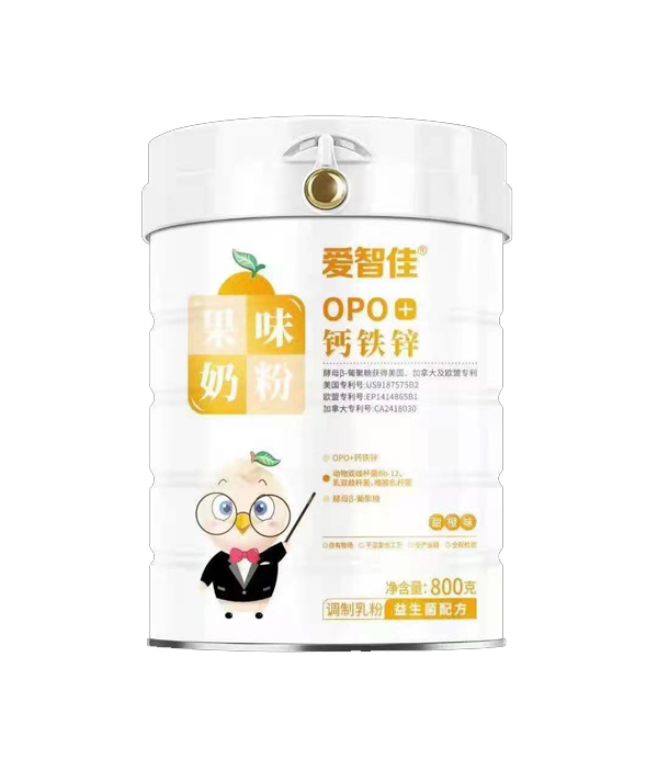 愛(ài)智佳鈣鐵鋅果味奶粉 甜橙味.jpg