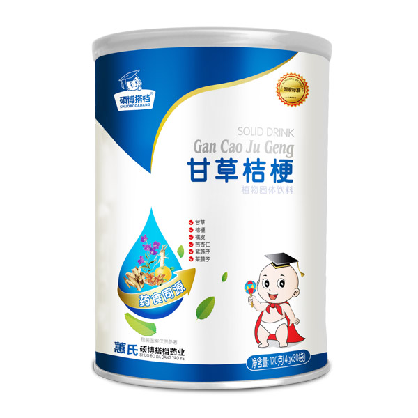 碩博搭檔甘草桔梗植物固體飲料