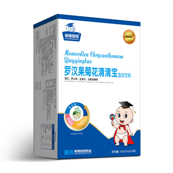  碩博搭檔羅漢果清清寶
