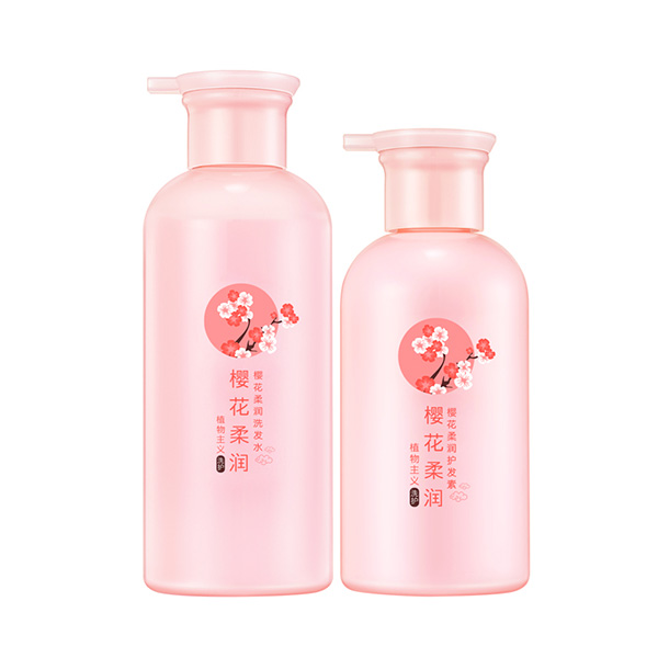  植物主義櫻花洗發(fā)水+護發(fā)素2件套