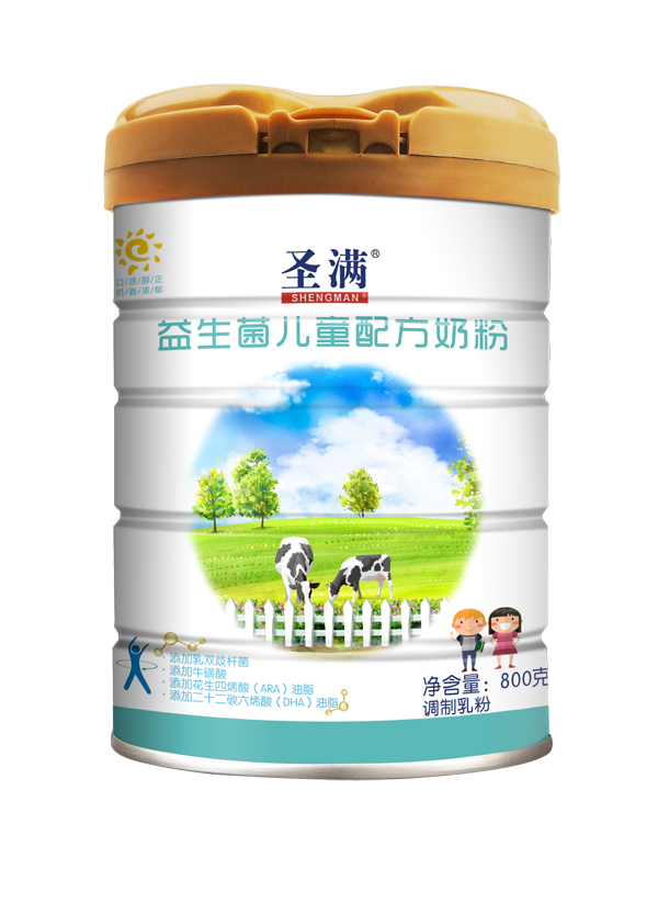     圣滿益生菌兒童配方奶粉