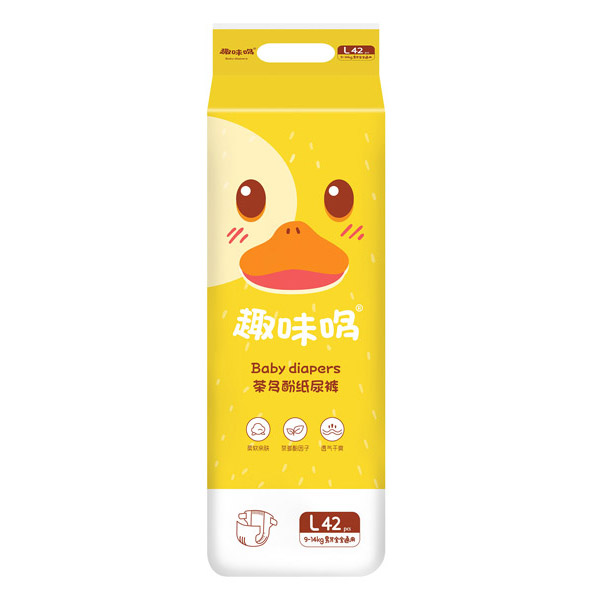 趣味哆茶多酚紙尿褲L42
