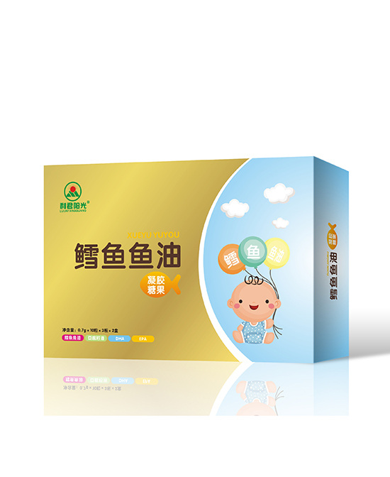  利君陽(yáng)光鱈魚(yú)魚(yú)油凝膠糖果