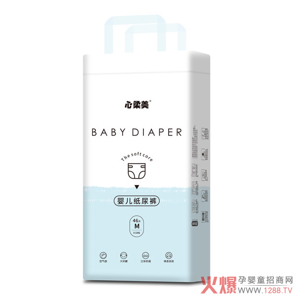 心柔美嬰兒紙尿褲M46.jpg