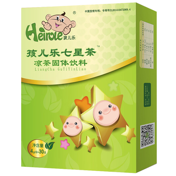 孩儿乐七星茶凉茶固体饮料