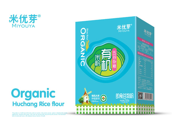  米优芽有机米粉-五谷杂粮配方盒装