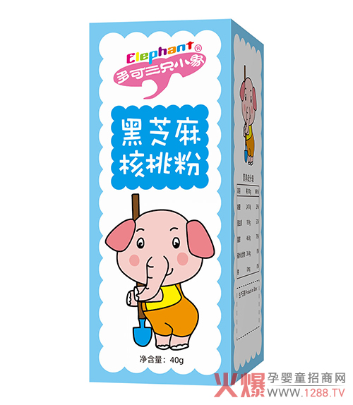 多可三只小象黑芝麻核桃粉-盒裝.jpg 多可三只小象黑芝麻核桃粉-盒裝.jpg