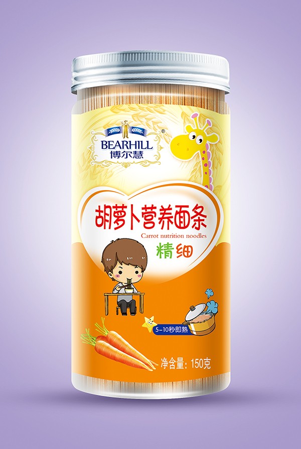  博爾慧營(yíng)養(yǎng)面條 胡蘿卜