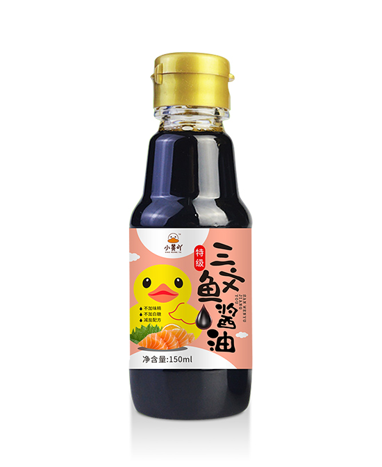 小黄吖三文鱼酱油150ml.jpg 小黄吖三文鱼酱油150ml.jpg