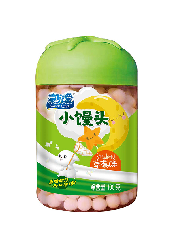  嘉唄噯小饅頭 草莓味