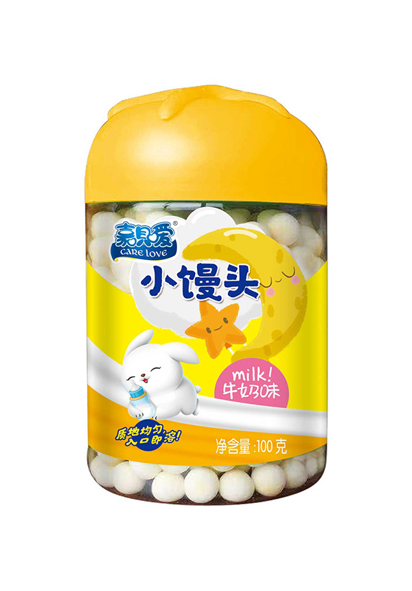  嘉唄噯小饅頭 牛奶味