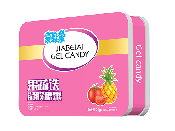  嘉唄噯凝膠糖果 果蔬鐵
