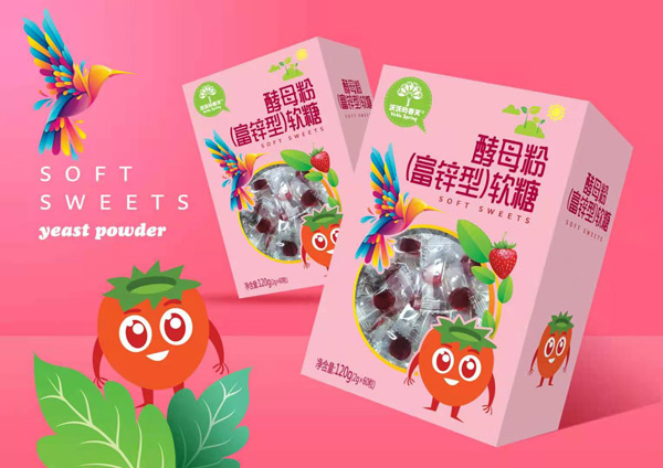  沃沃的春天酵母粉（富鋅型）軟糖
