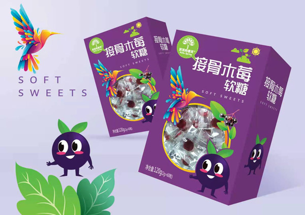  沃沃的春天接骨木莓軟糖