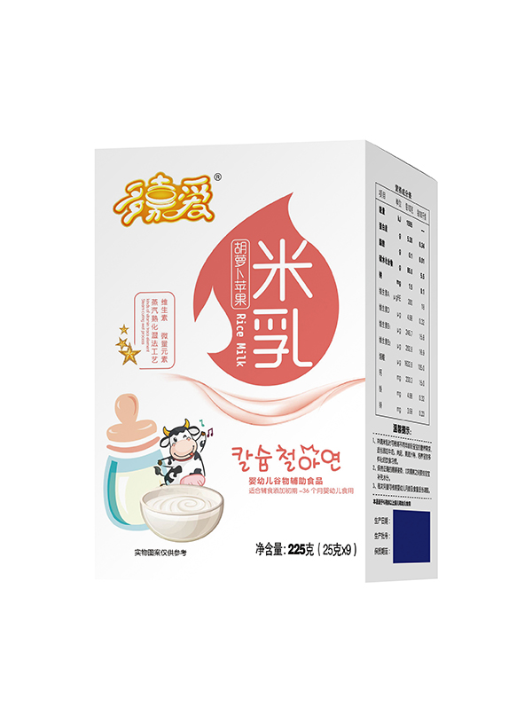 多嘉愛(ài)米乳盒裝 胡蘿卜蘋果