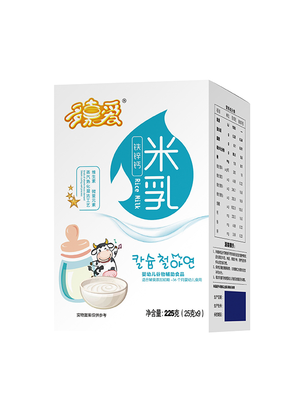  多嘉愛(ài)米乳盒裝 鐵鋅鈣