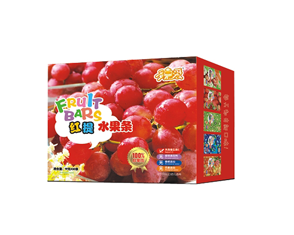  多嘉愛水果條橫盒 紅提