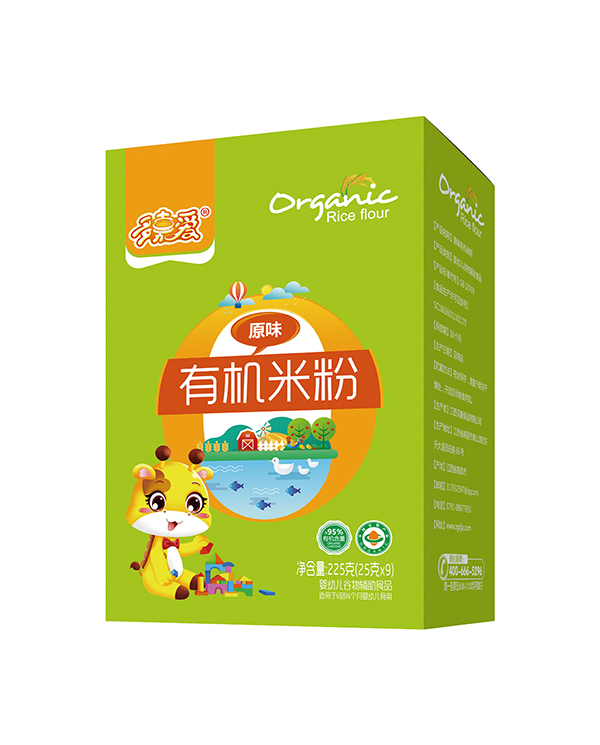  多嘉愛有機(jī)米粉盒裝 原味