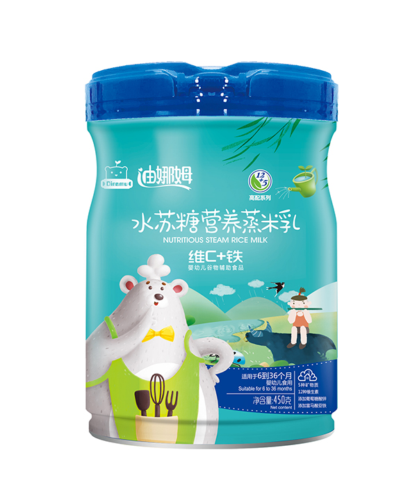  迪娜姆水蘇糖營(yíng)養(yǎng)蒸米乳 維C+鐵