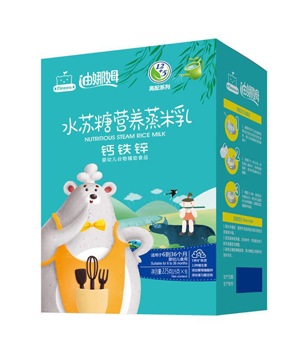  迪娜姆水蘇糖營(yíng)養(yǎng)蒸米乳盒裝 鈣鐵鋅
