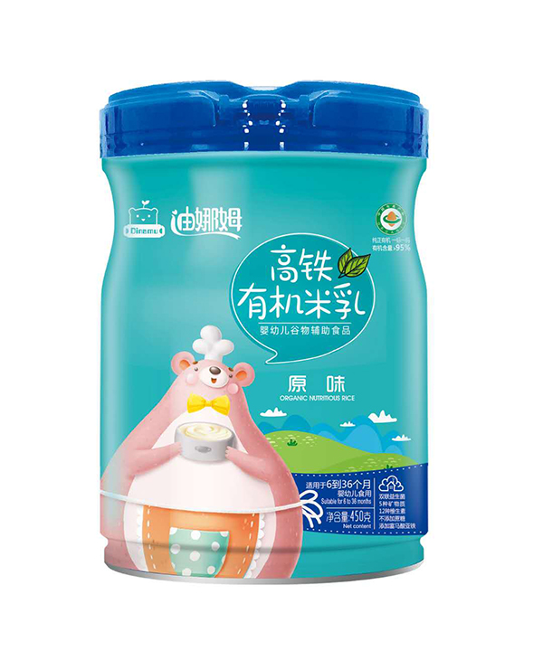 迪娜姆高鐵有機米乳 原味