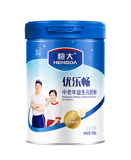 恒大优乐畅中老年益生元奶粉