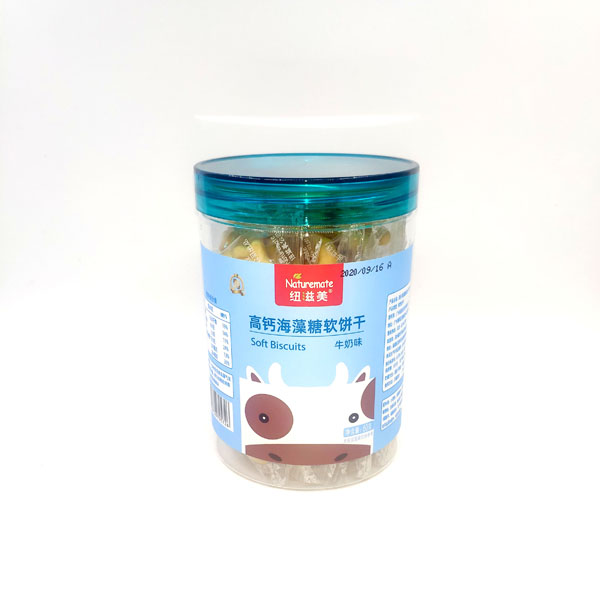   紐滋美高鈣海藻糖軟餅干（牛奶味）