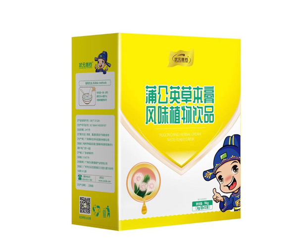   狀元搭檔蒲公英草本膏風味植物飲品豎盒