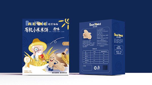  班農伯伯有機小米米餅 原味