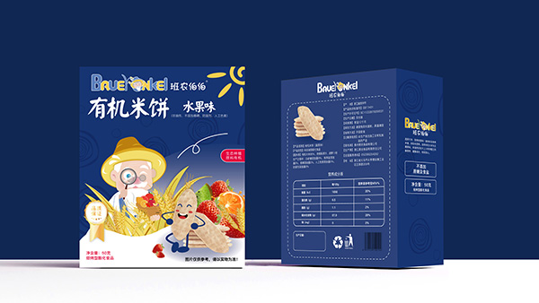  班農伯伯有機米餅 水果味