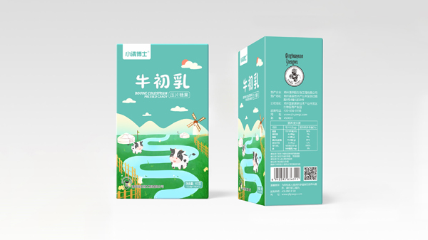  小清博士牛初乳壓片糖果
