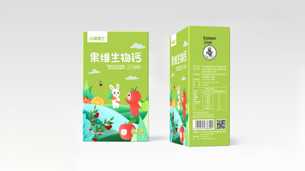  小清博士果維生物鈣壓片糖果