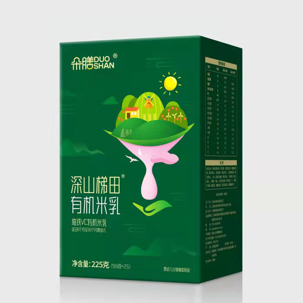  朵膳深山梯田有機(jī)米乳-高鐵VC盒裝