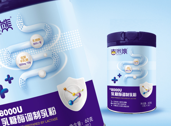吉米熊乳糖酶調(diào)制乳粉