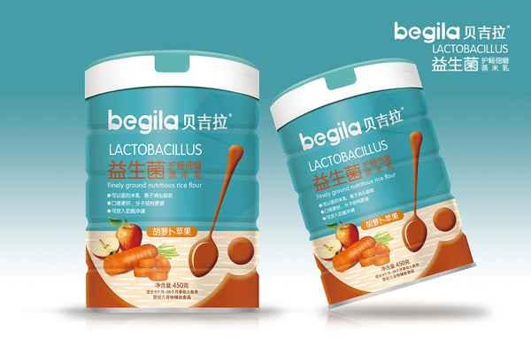  貝吉拉益生菌護(hù)暢細(xì)磨蒸米乳 胡蘿卜蘋果 聽裝