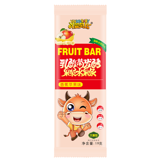  吖嬰貝比乳酸菌發(fā)酵水果條-香蕉蘋果味