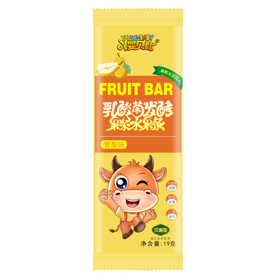  吖嬰貝比乳酸菌發(fā)酵水果條-雪梨味