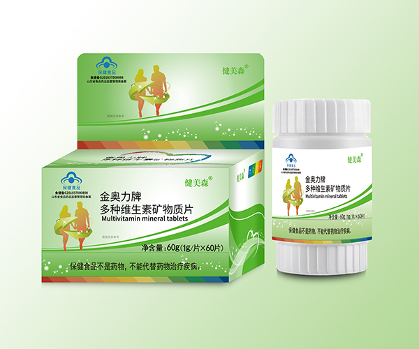  健美森多種維生素礦物質(zhì)片60g