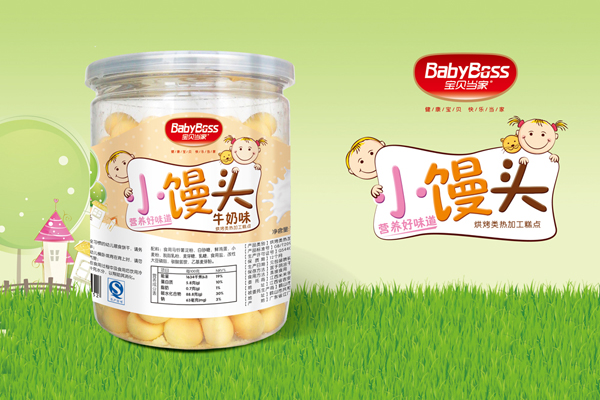  寶貝當家牛奶味小饅頭