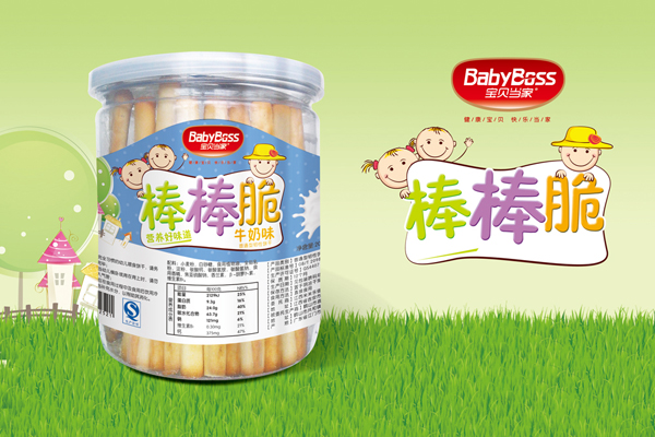  寶貝當家牛奶味棒棒脆
